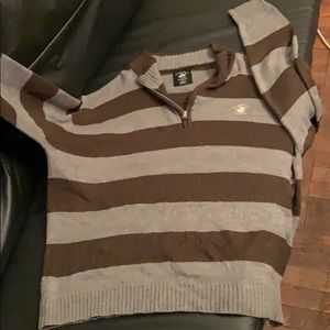 Beverly Hills Polo Club XXL Striped Sweater